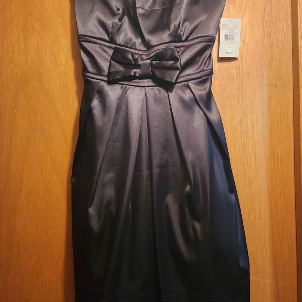 Very Cute, Formal Black Strapless Dress